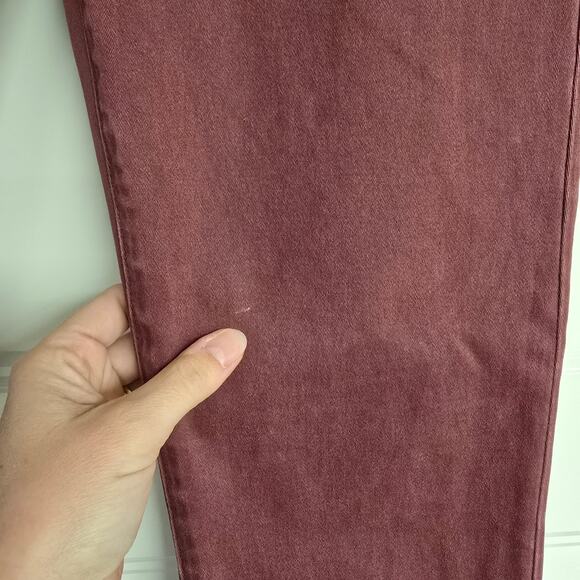 Women's Cabi Bordeaux Skinny Burgundy Denim Jeans Style #919 | Size 4 - Picture 10 of 10